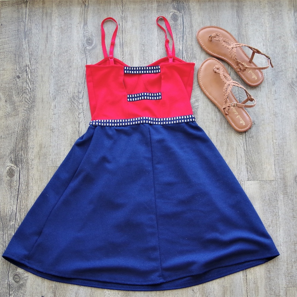 PRICE DROP! Charlotte Russe Summer Strappy Dress - Picture 2 of 4